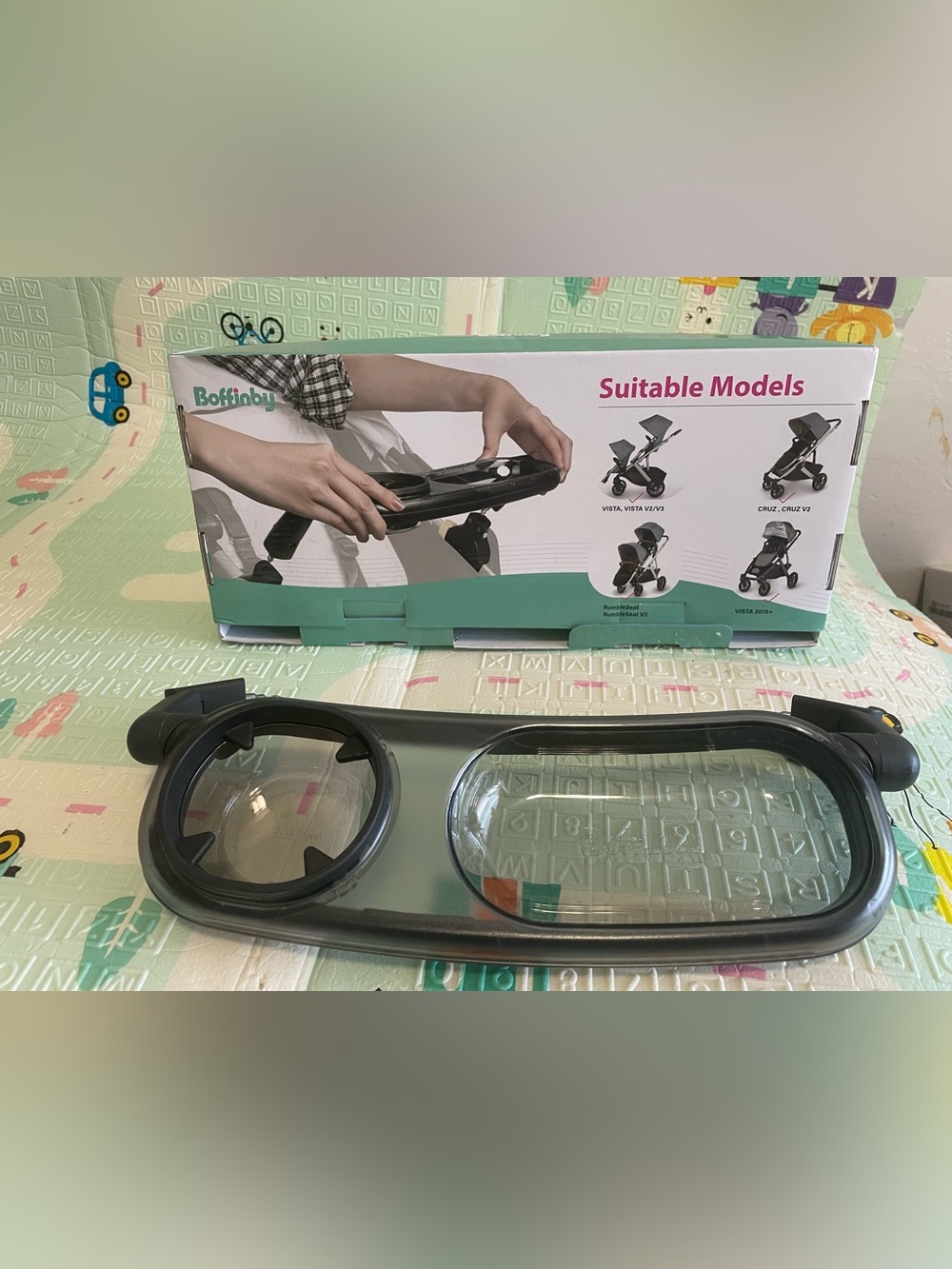 Snack Tray Fits for UPPAbaby Vista/Vista V2/Vista V3/Cruz/Cruz V2